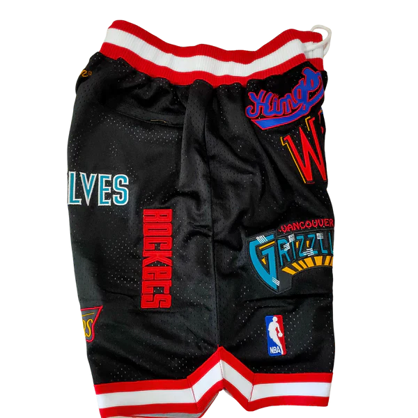 Retro Basketball Western Conference Shorts