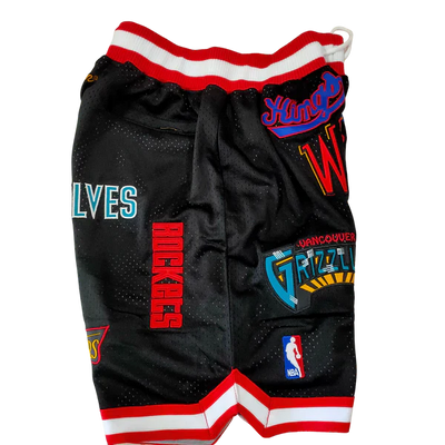 Retro Basketball Western Conference Shorts