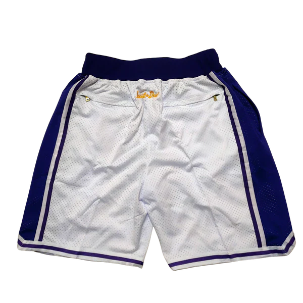 Retro Basketball Los Angeles Lakers Shorts
