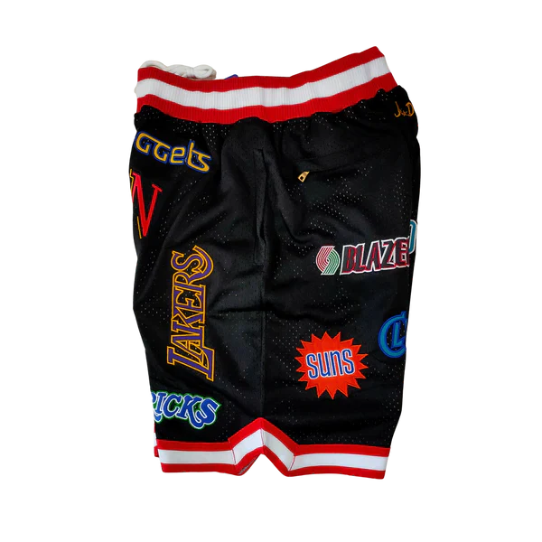 Retro Basketball Western Conference Shorts