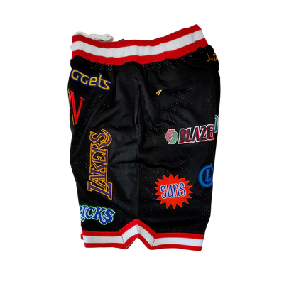 Retro Basketball Western Conference Shorts