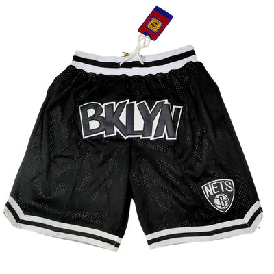 Retro Basketball Brooklyn Nets Shorts