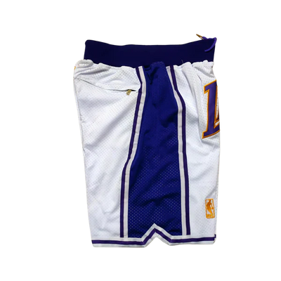 Retro Basketball Los Angeles Lakers Shorts
