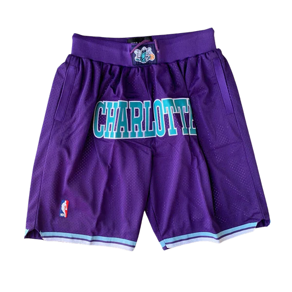 Retro Basketball Charlotte Hornets Shorts