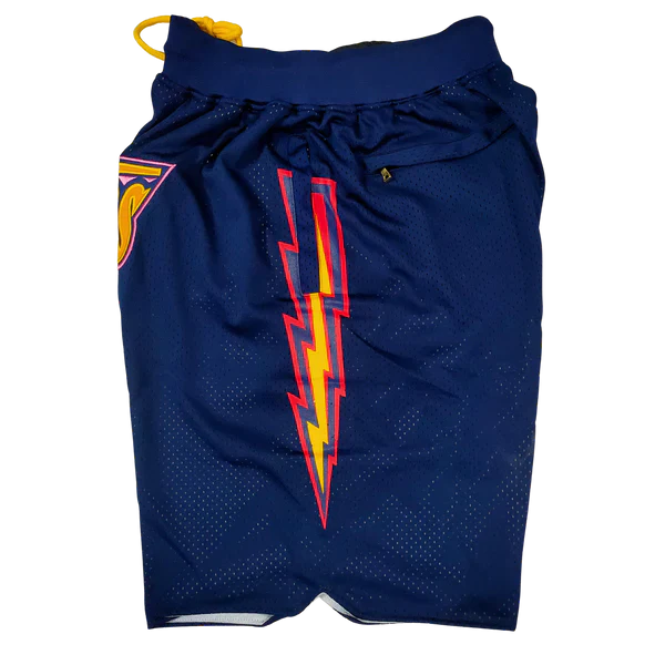 Retro Basketball Golden State Warriors Shorts