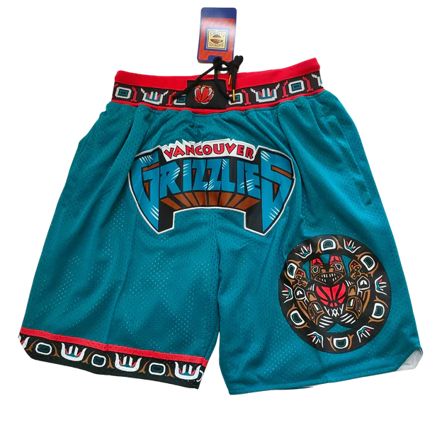 Retro Basketball Memphis Grizzlies Shorts