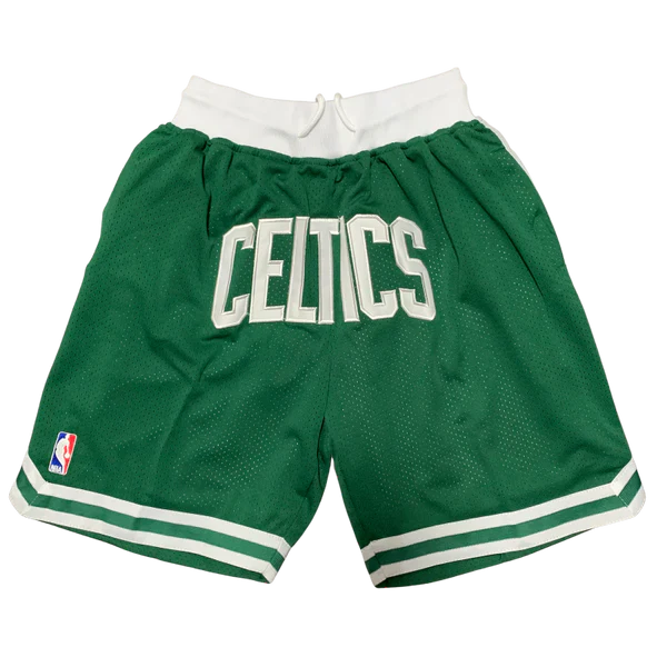 Retro Basketball Boston Celtics Shorts