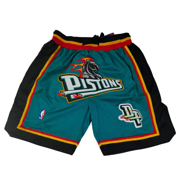 Retro Basketball Detroit Pistons Shorts