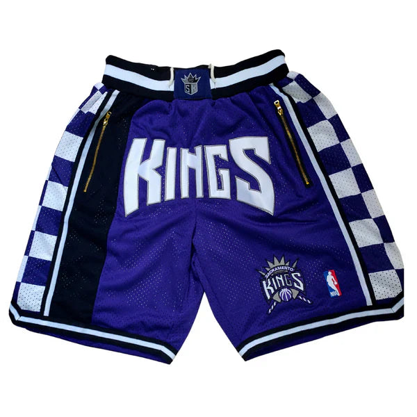 Retro Basketball Sacramento Kings Shorts