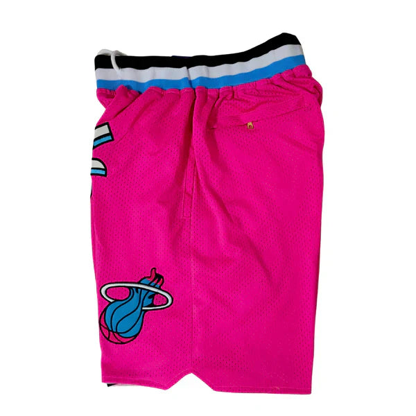 Retro Basketball Miami Heat Shorts