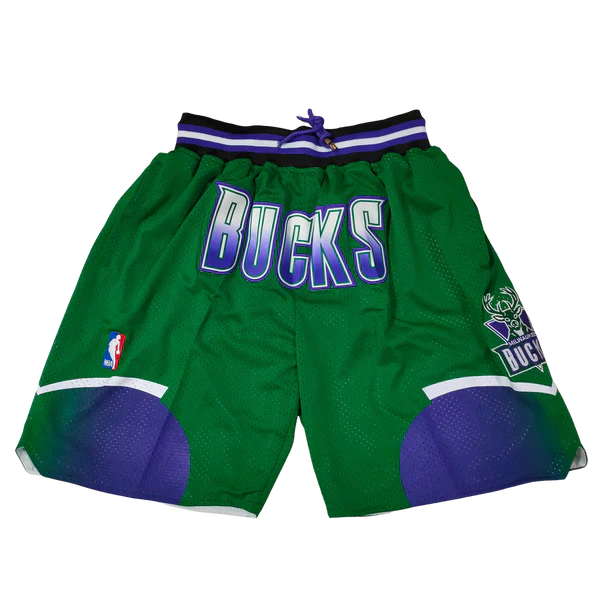 Retro Basketball Milwaukee Bucks Shorts