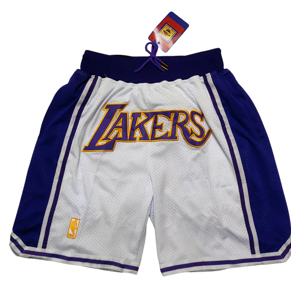 Retro Basketball Los Angeles Lakers Shorts
