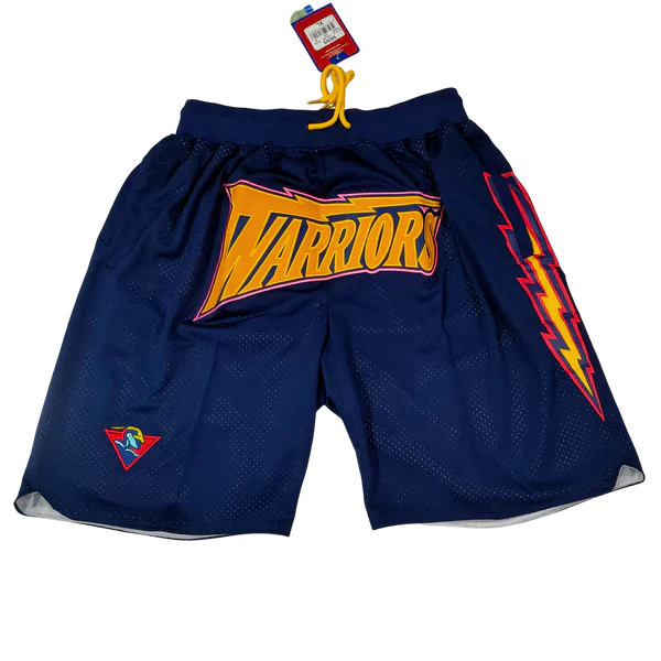 Retro Basketball Golden State Warriors Shorts