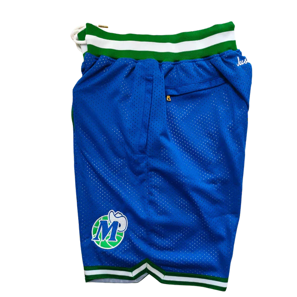Retro Basketball Dallas Mavericks Shorts