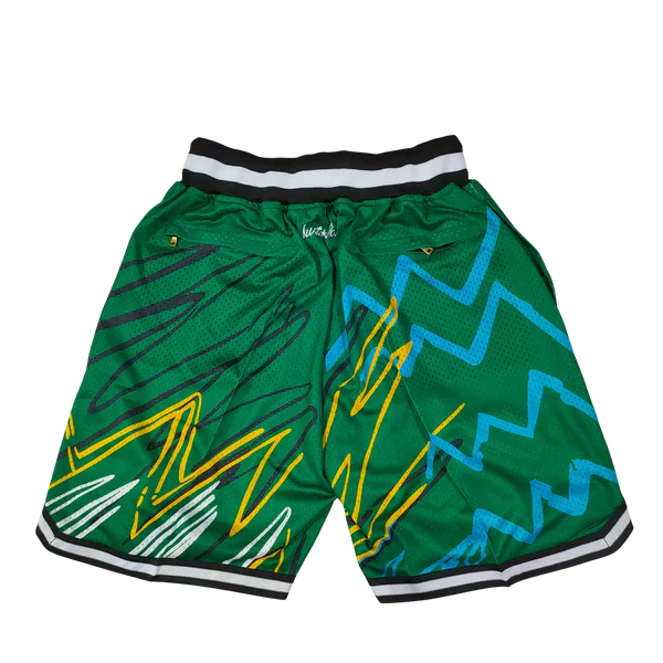 Retro Basketball Seattle Super Sonics Shorts