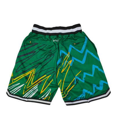 Retro Basketball Seattle Super Sonics Shorts